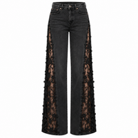 The Floral Laced Jeans