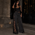 The Floral Laced Jeans