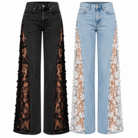 The Floral Laced Jeans